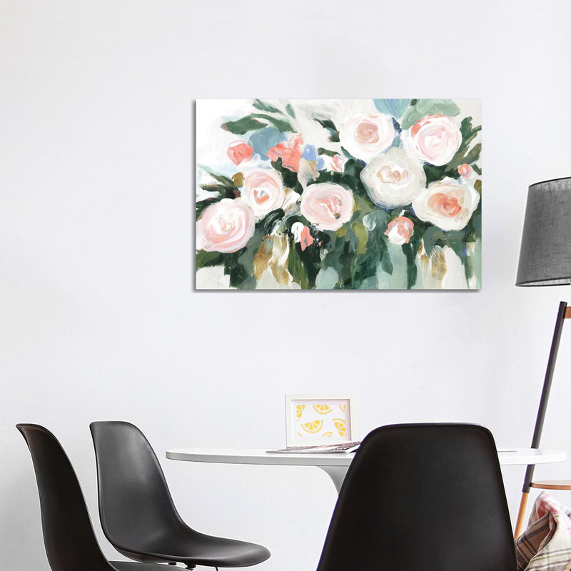 Floral Fragrance by Isabelle Z - Painting on Canvas, Wrapped Canvas, 101.6 cm H x 66.04 cm W x 3.175 cm D