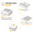 Convertible Sofa Bed - Foldable Floor Couch - Modular Sectional for Living Room, Bedroom-71996150