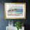 Sea Cliff Study I, reproduction d'art encadrée