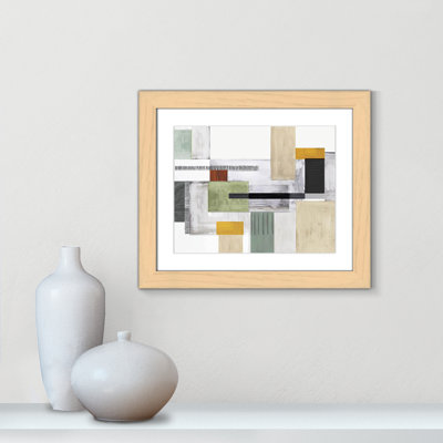 Playful Blocks Print by Tom Reeves