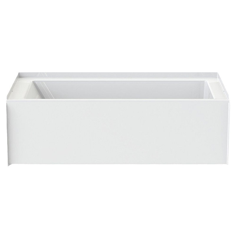60'' x 31.25'' Soaking Solid Surface Bathtub, Left