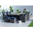 6 - Person Wicker Patio Dining Set with Rectangular Table , Cushions Included-93842994-93842997