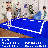 KidCarpet Montessori Blue with Cream Line 6' x 8'6" Rectangle Children's Classroom, Playroom Carpet | Area Rug for Kids Ideal for High Traffic Areas in Living Room, Bedroom -538699687