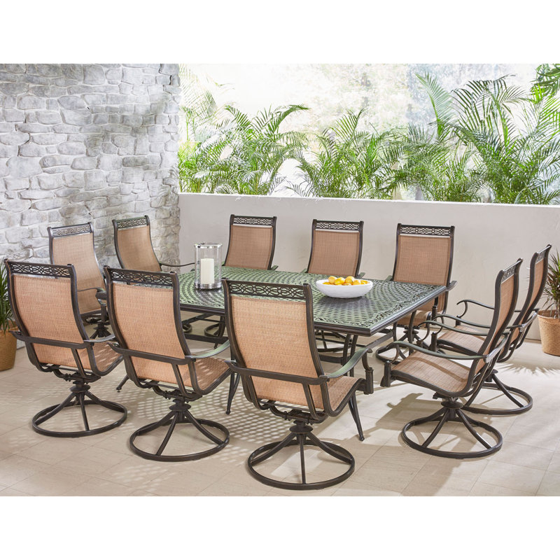 Alejandria 11 Piece Dining Set