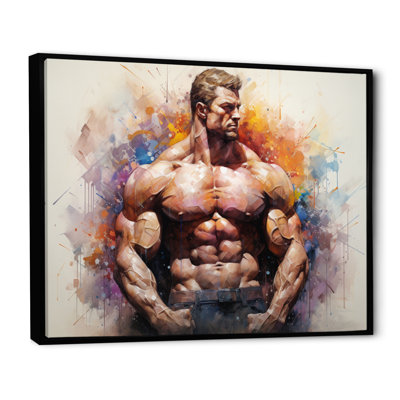 Madhwi Muscle Muscle Symphony I sur impression sur toile