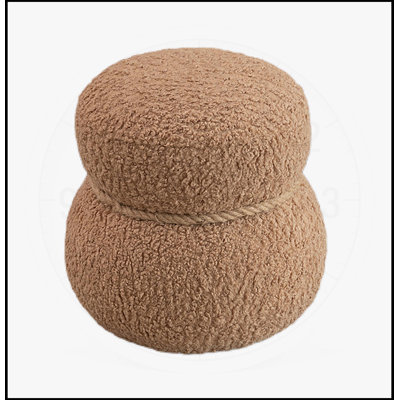 Charming Snowman Stool with Plush Cushion Playful and Cute Ideal for Any Space and Versatile Use