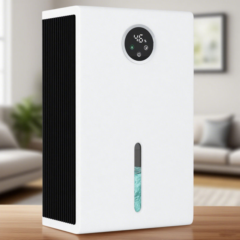  Portable Quiet Dehumidifier for Rooms up to 1000 Sq.Ft with Negative Ion