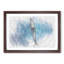 Dolphin Leading the Way in Abstract - Picture Frame Graphic Art Print-55734284-55734281