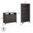 Anousha Office Credenza with Bookcases-928459177