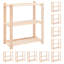Knapp 90cm H Solid Wood Etagere Bookcase-1852722126