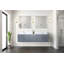 Meuble-lavabo double 72 po X P 22 po D pour une utilisation quotidienne-656253548