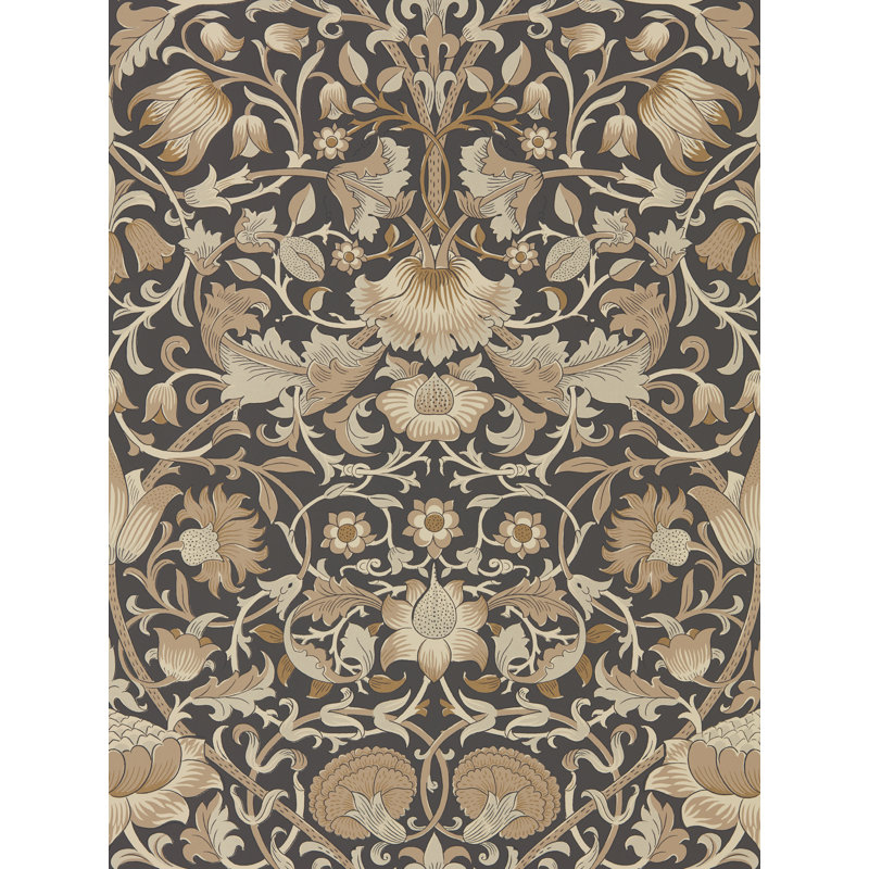 Pure Lodden 10.05m x 68.6cm Matte Roll, Charcoal/Gold