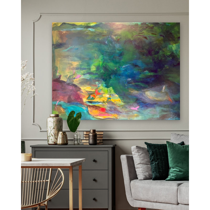 Fishing Print by Kate Baldock