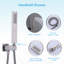 Système de douche complet au plafond avec valve brute (avec boîte encastrée)-61562238