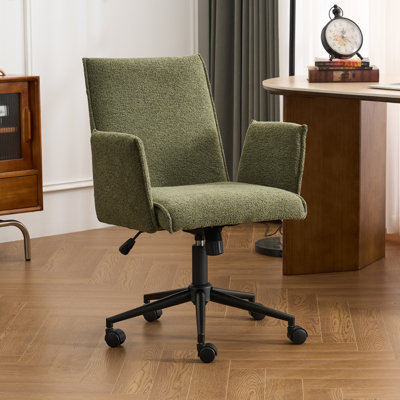 Chaise de bureau pivotante Sterica Boucle