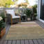 Machine Washable Indoor/Outdoor Cinead ACN1699 Tan 1'8" x 2'6" Rug-104737823