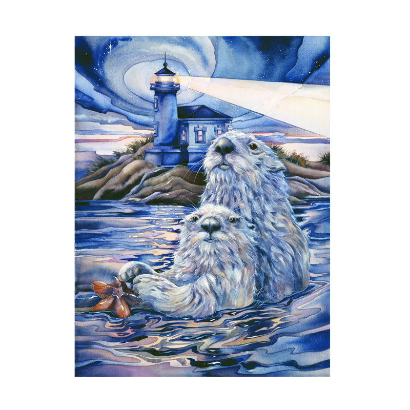 Art mural sur toile tendue - Jody Bergsma «Star Light Star Bright» pour décoration de salon, de chambre à coucher ou de bureau - 18 x 24
