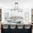4 - Light Classic Glass Shade Kitchen Island Chandelier-1161972441