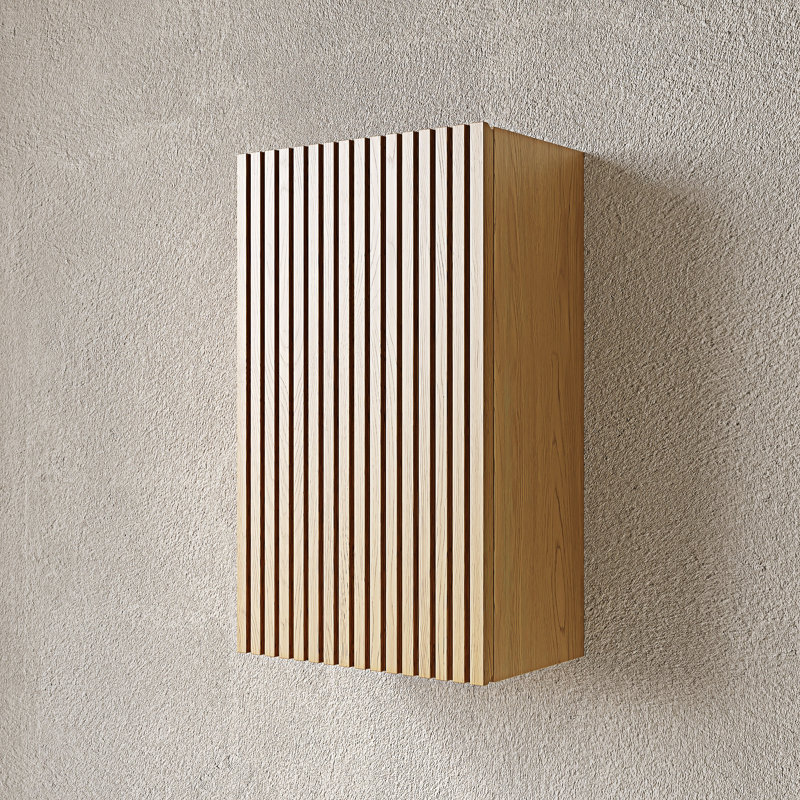 Armoire murale de salle de bain, Chêne doré