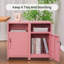 Armoire de rangement de table de chevet en métal de 26 po de haut avec verrou Katorra-1046670757