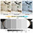 42" Wet Rated Plug-in Indoor Outdoor Ceiling Fan with Dimmable LED Lights and Remote Control, 6 Speeds Waterproof Patio Ceiling Fan with 3 Color LED Light