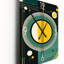 Horloge murale Mid-Century Retro Dimensions IV - Abstract Mid Century-98962664
