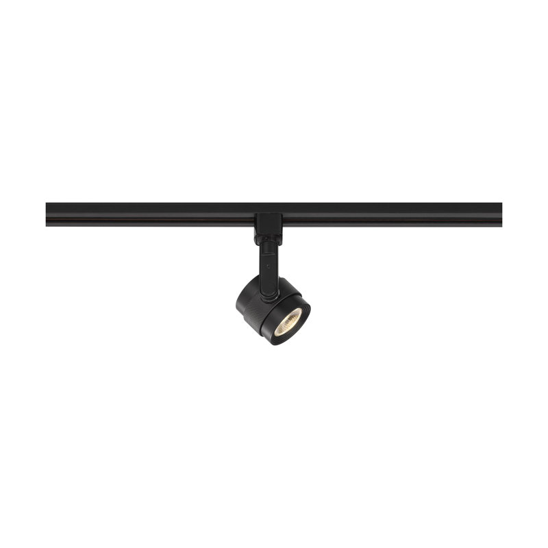 12 Watt LED 36 Degree Beam Angle Piston Track Head, Black 