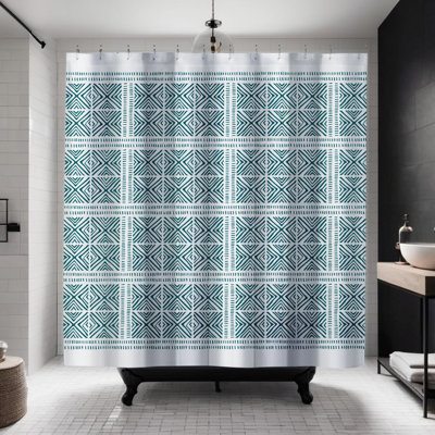 Thora Tribal Shower Curtain