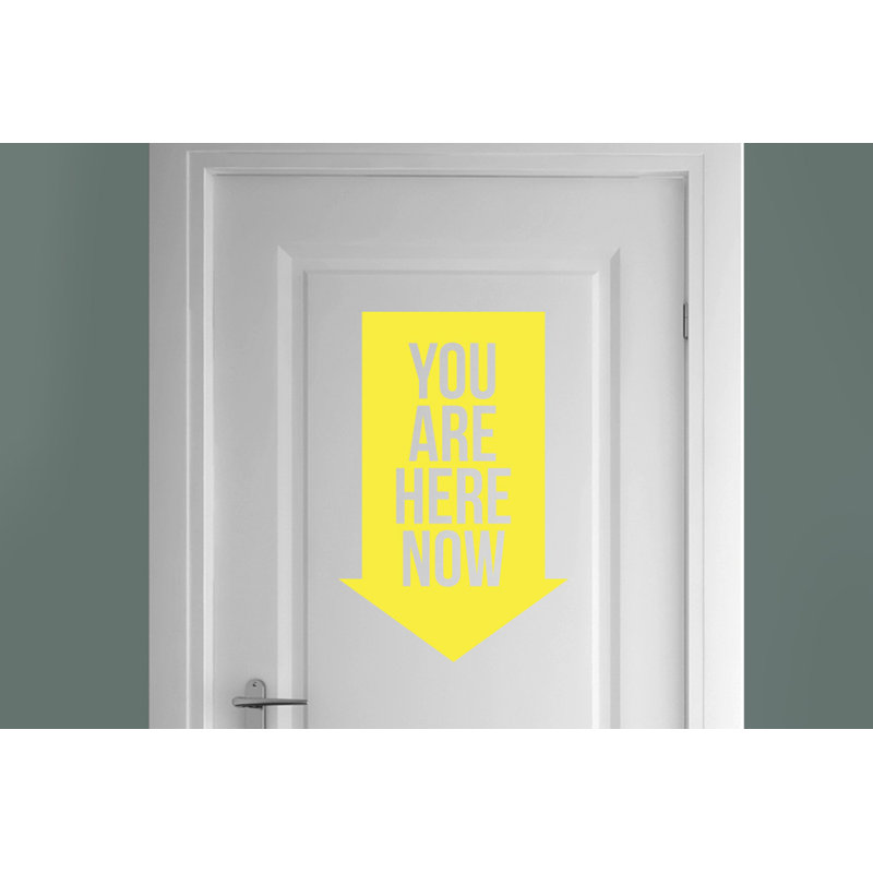 Wall Decal, Bright Yellow