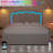 Daphne Upholstered LED Bed Frame With Drawer & Adjustable Headboard, Kids Beds-224203643-227418666