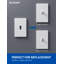 Sans objet 1 - Plaque murale d'interrupteur à bascule-98294152