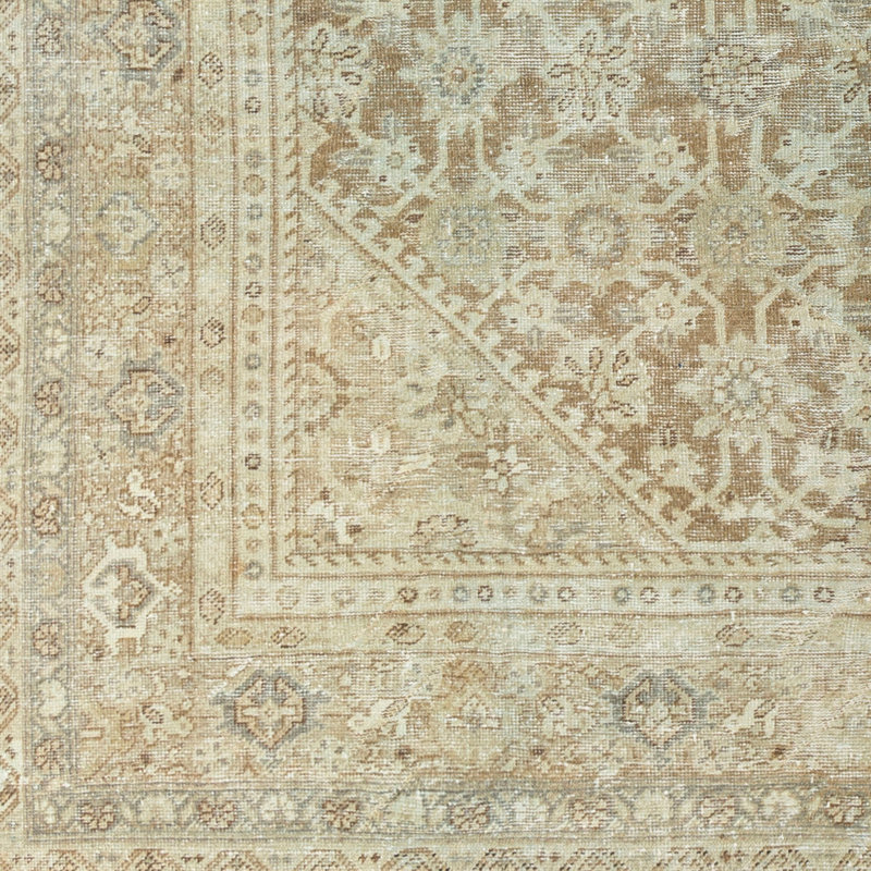 Antique One of a Kind One-of-a-Kind 10'2" x 13'8" Hand Knotted Area Rug