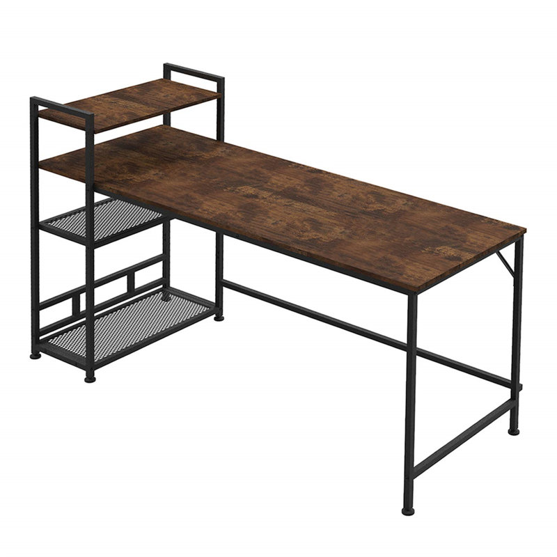 Computer Desk, Dark Brown, 110cm H x 160cm W x 60cm D