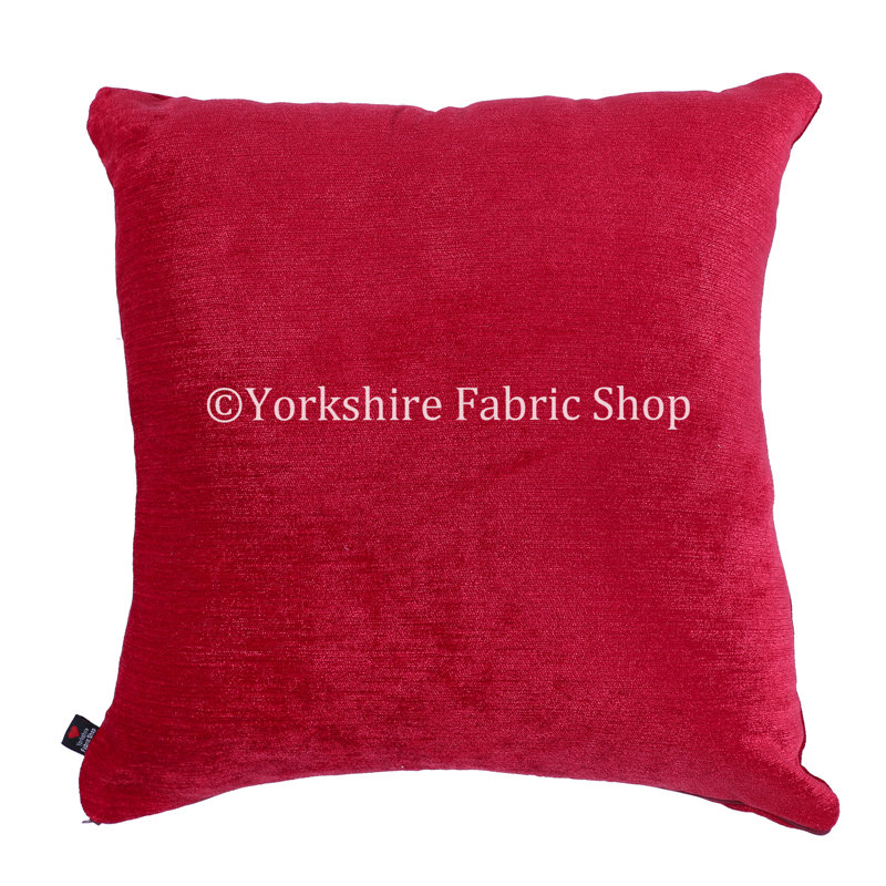 Eberhardt Square Cushion, Large, Red