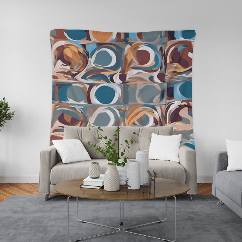 Tapisserie murale, H 80 po x l 68 po