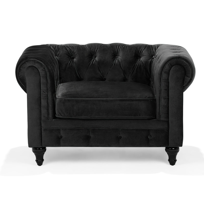 Chesterfield Chair, Black