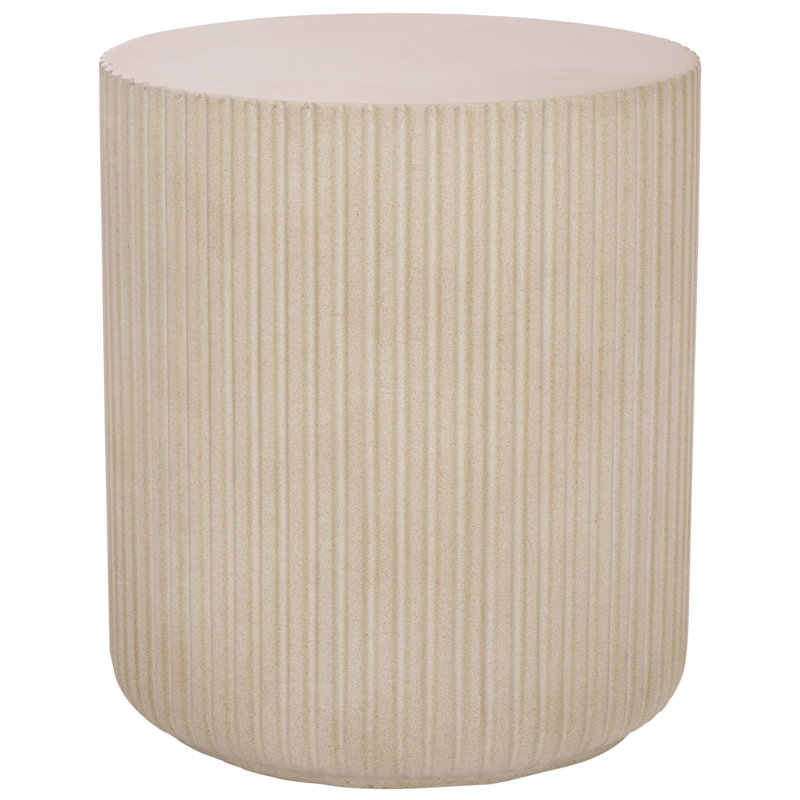 Table d'appoint Napa, Beige, 16.3"