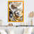 Gold Picture Framed Canvas