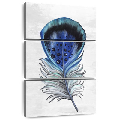 Kerner Indigo Feathers II