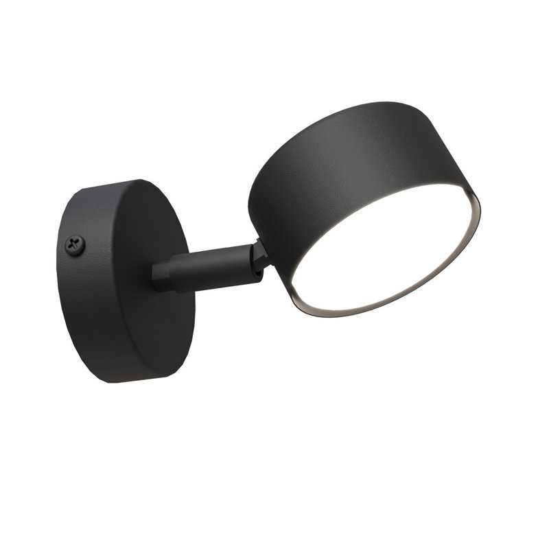 Deonno Powder Coated Steel Flush Mounted Sconce
