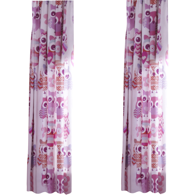 Owl Easy Care Curtains