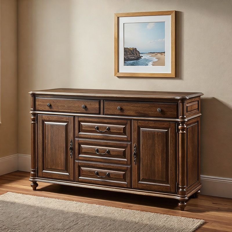 Buffet haut de gamme en bois massif