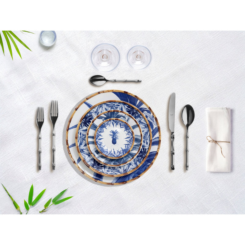 Bali Flatware Set - 20 Pieces, Silver