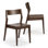 Chaise en bois massif Linzy