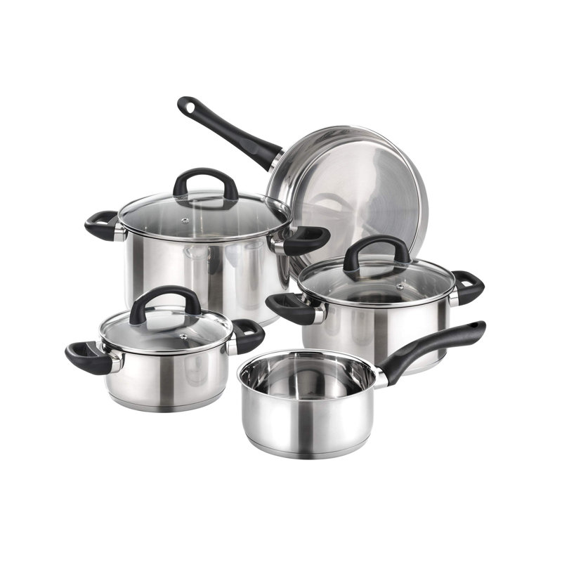 Saramarie 5 - Piece Stainless Steel Cookware Set