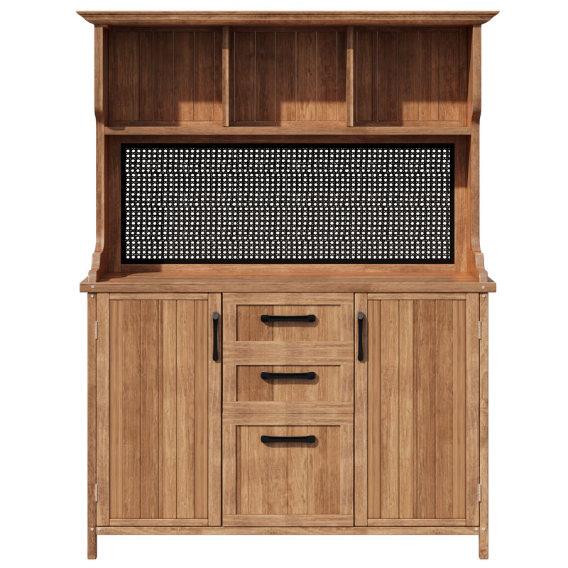 Solid Wood Potting Bench