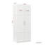 Armoire de salle de bain sur pied, armoire haute Winniefred, armoire blanche