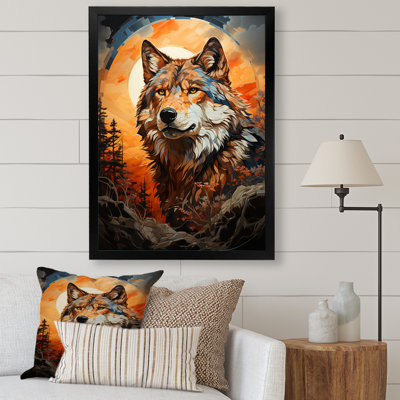 Loup amérindien brun avitto