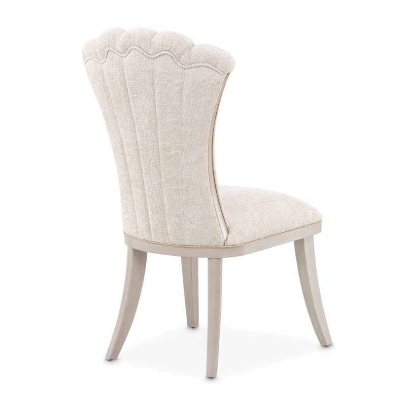 Fantosini Dining Side Chair - Silver Mist, Gray, Gray