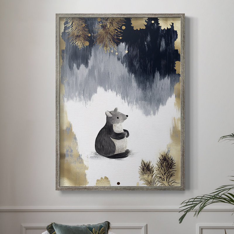«Christmas Holiday Art CLII», reproduction d'art encadrée, H 30 po x l 24 po